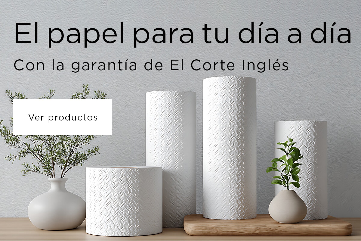 El papel para tu día a día, con la garantía de El Corte Inglés.