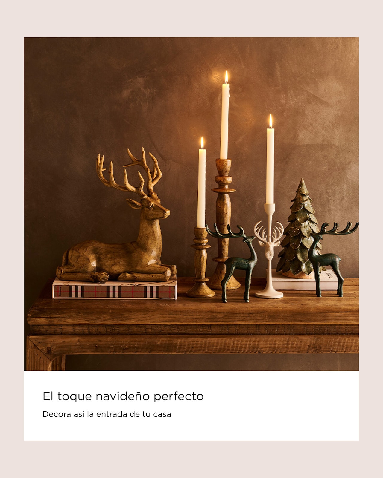 Decora así la entrada de tu casa / Para darle el toque navideño perfecto