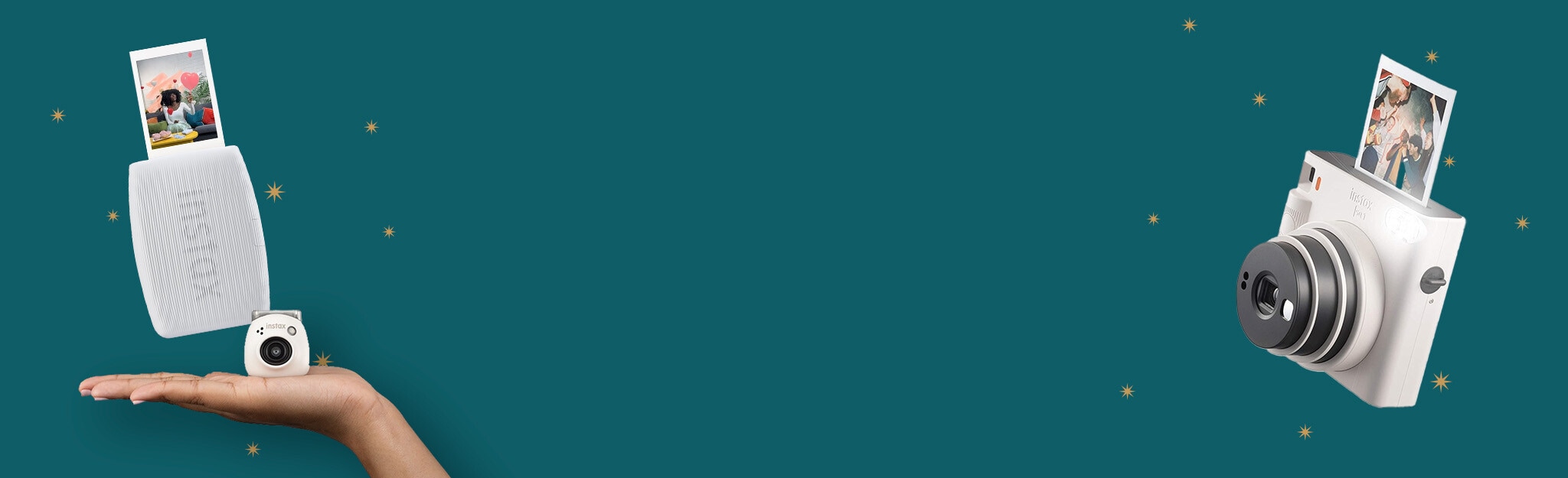 Até -30% numa seleção de Polaroid e Fujifilm
