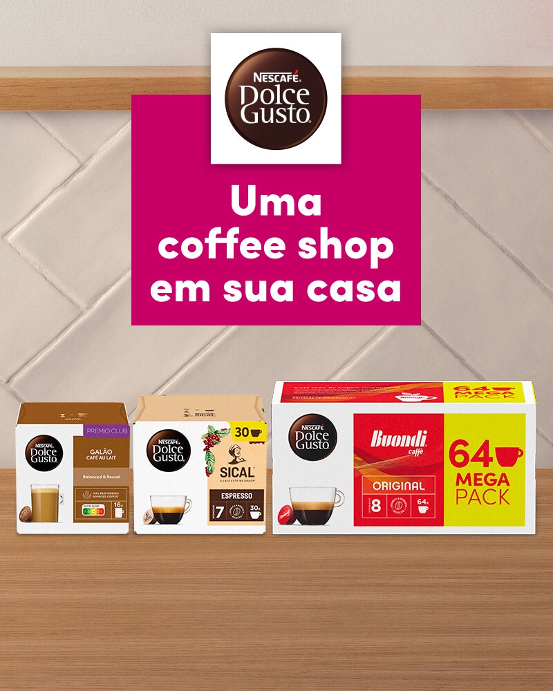PUB Nescafé Doce Gusto - Uma coffee shop em sua casa