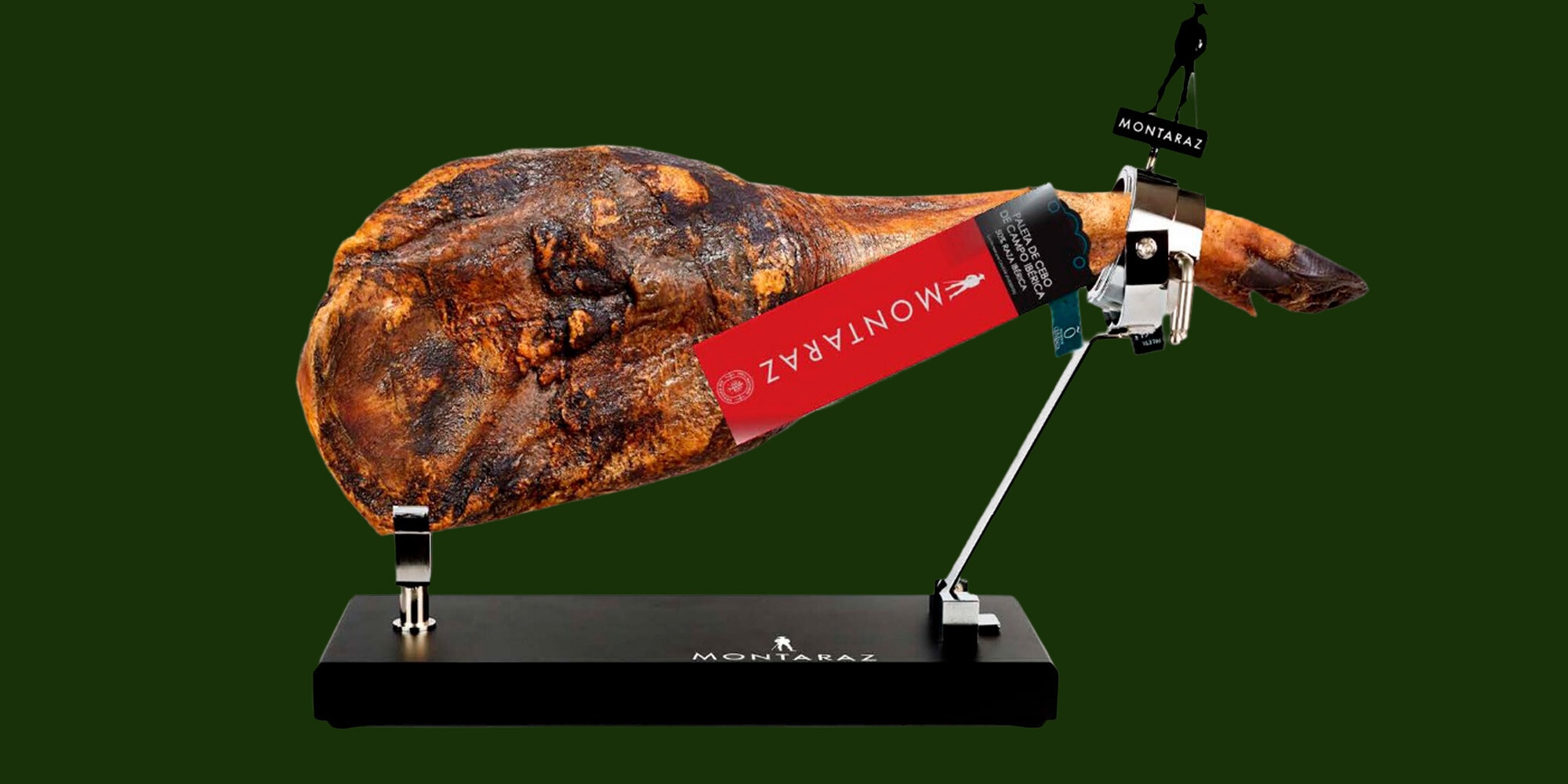 Paleta de cebo de campo ibérica 50% raza ibérica Montaraz, pieza 5 kg. 