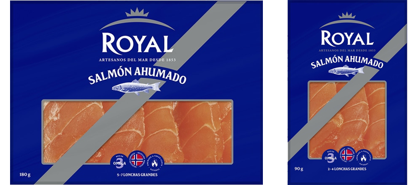 ROYAL ahumados distintas variedades y formatos