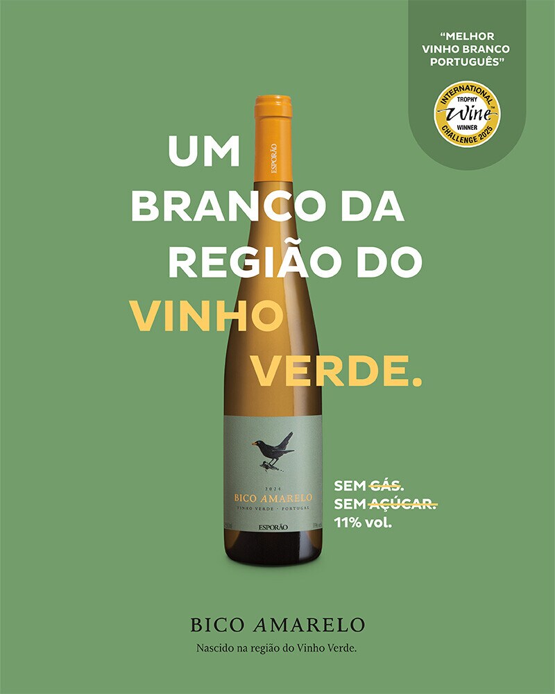Um branco da região do vinho verde.