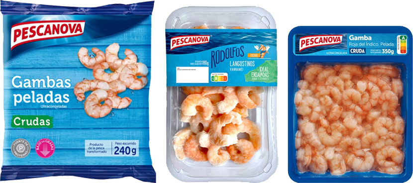 PESCANOVA Pescados diferentes variedades y formatos