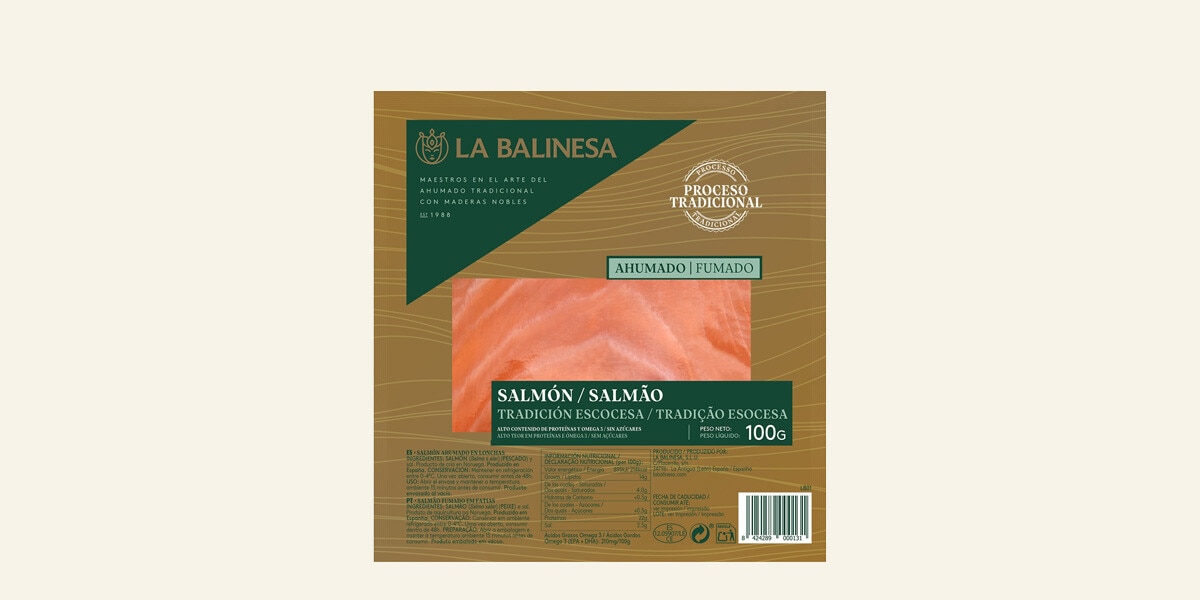 Salmón ahumado LA BALINESA
