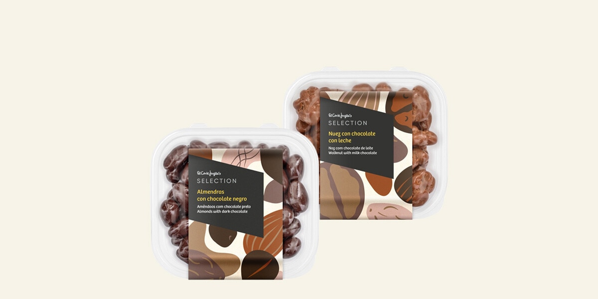Frutos secos con chocolate EL CORTE INGLES SELECTION