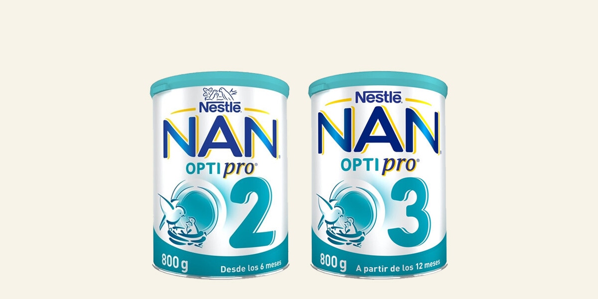 Nestlé Nan Leche en polvo infantil