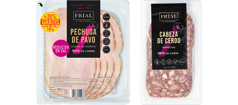 FRIAL Cocidos loncheados distintas variedades