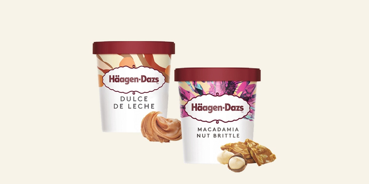 Helado en tarrina HAAGEN DAZS