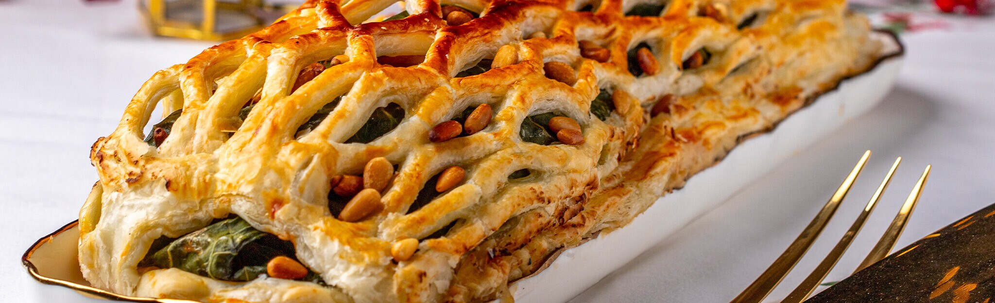 Strudel de Bacalhau