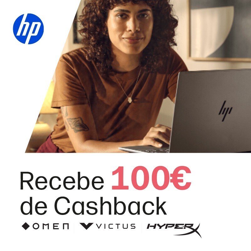 Campanha HP Cashback - Até 100€