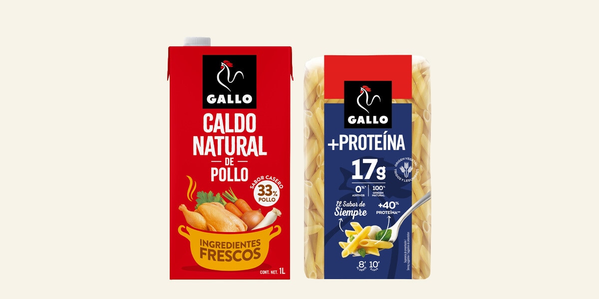 pastas y caldos GALLO
