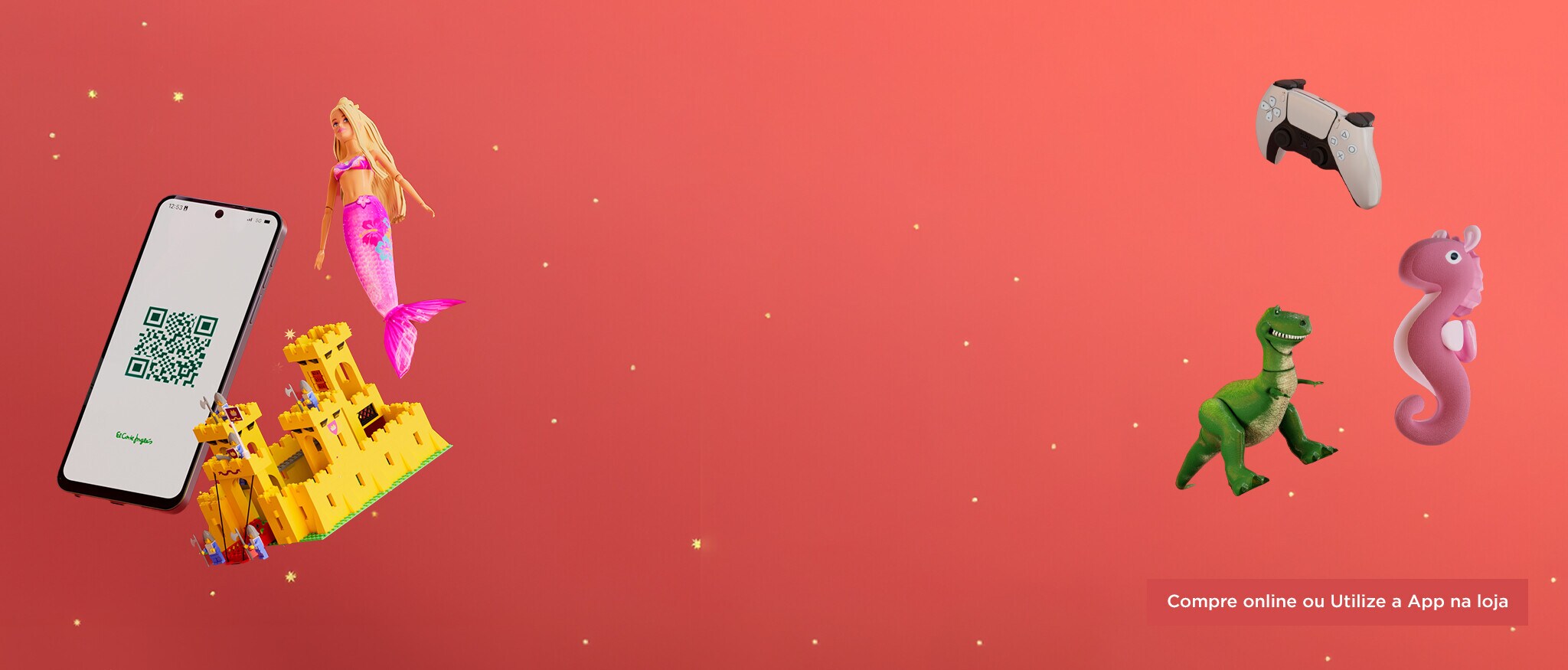 50% talão em Todos os Brinquedos