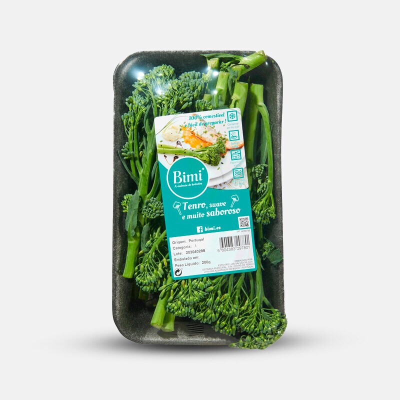 Legume Bimi embalagem 200 g