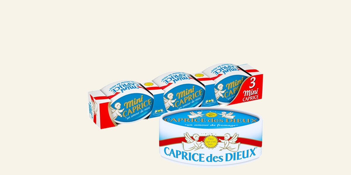 Queso francés de vaca CAPRICE DES DIEUX