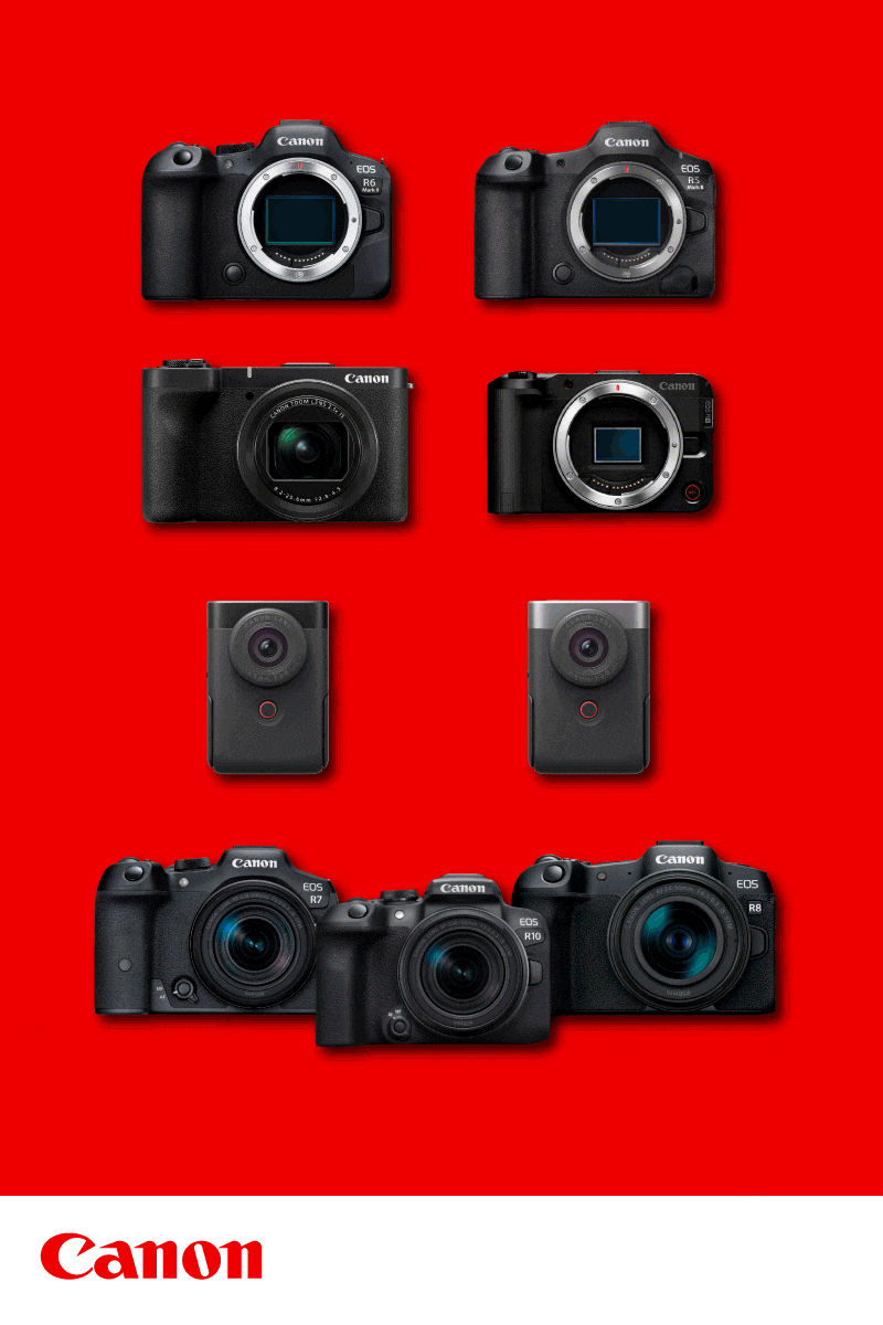 Este Natal, transforma momentos em memórias com a Canon