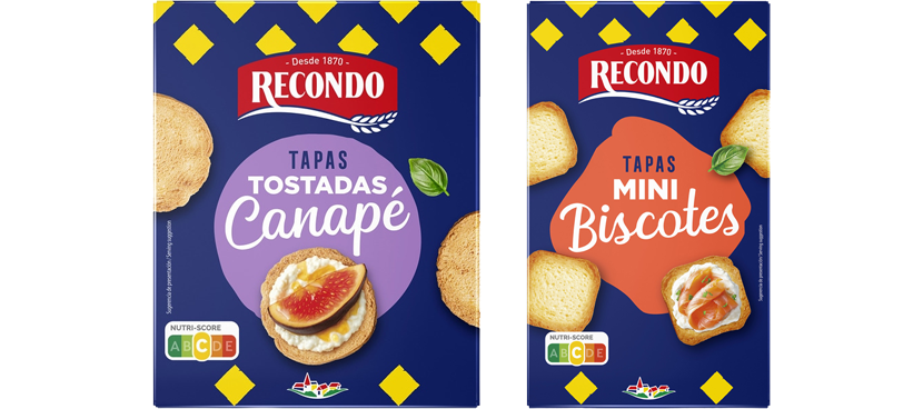RECONDO Biscotes distintos formatos y variedades