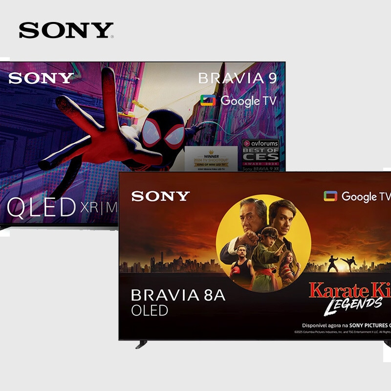 Campanha Sony - Na compra de uma TV Sony ≥ 65", modelos elegíveis, receba de oferta uma TV LED 32"