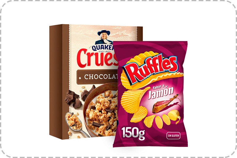 5€ de descuento por compra superior a 15€ en selección de snacks, bebidas y Alvalle. Introduce cupón PEPSICODTO al finalizar tu pedido. Exclusivo Online.