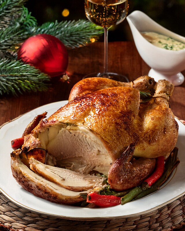 Platos preparados refrigerados de Navidad