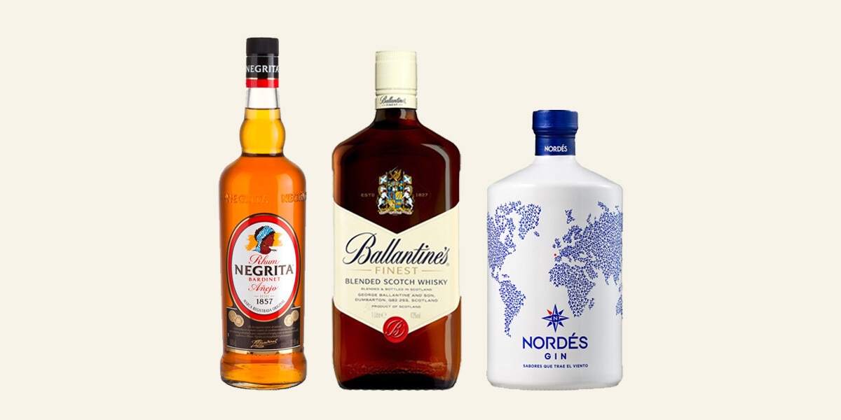 Selección de licores MULTIPROVEEDOR