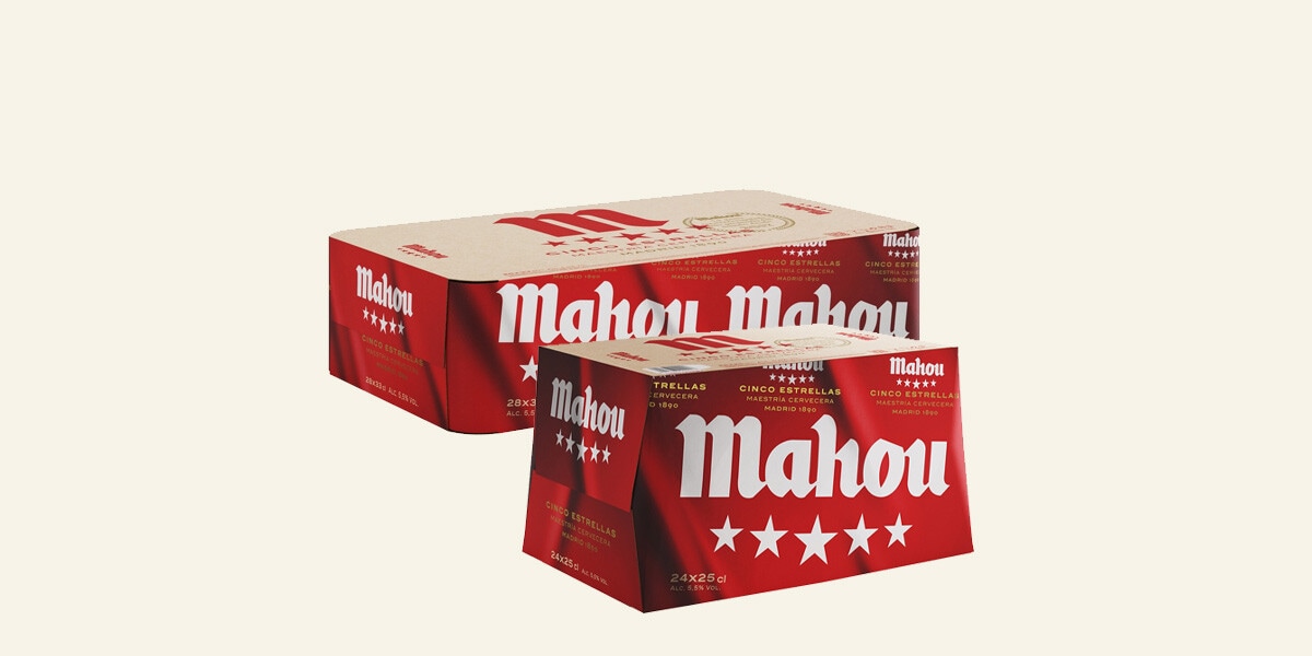 Cerveza rubia especial 5 ESTRELLAS