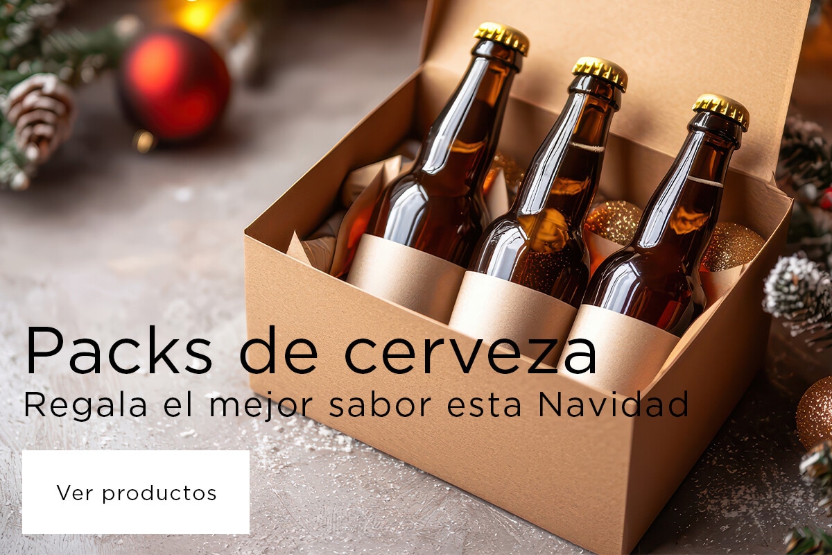 Regala el mejor sabor esta Navidad con los packs de cerveza