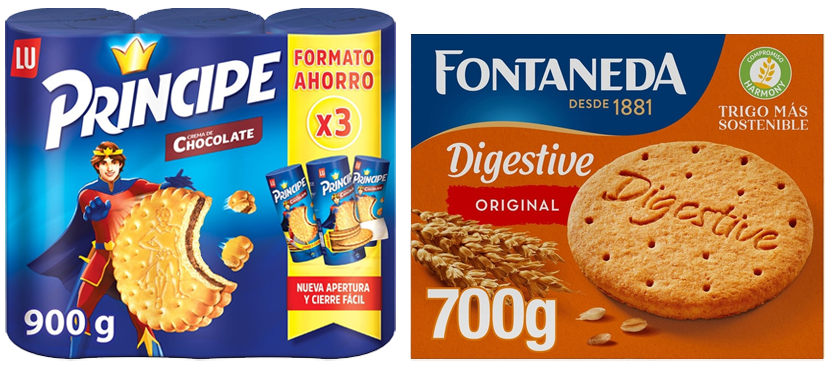 MULTIMARCA Galletas distintos formatos y variedades