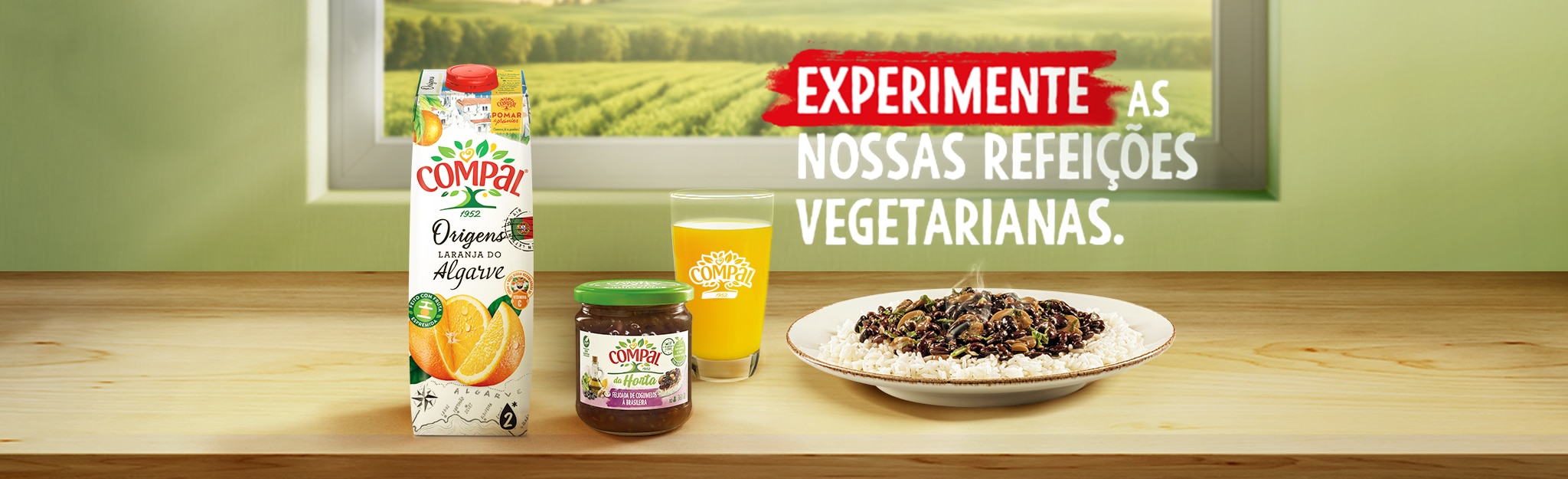PUB Compal - Experimente as nossas refeições vegetarianas