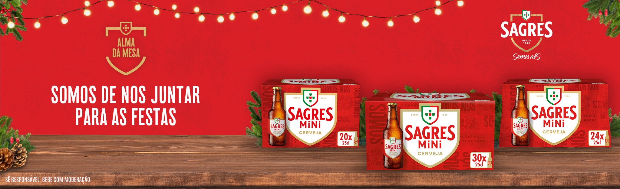 PUB Sagres - Somos de nos juntar para as festas
