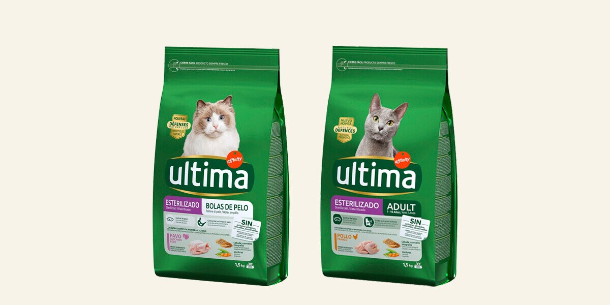 Pienso para gatos ULTIMA