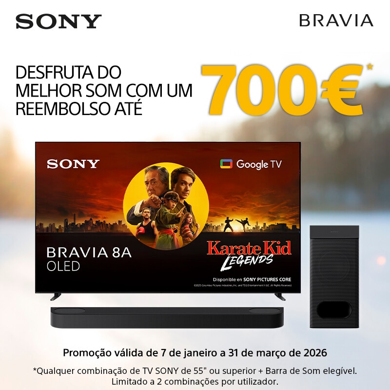 Campanha Sony Cashback TV