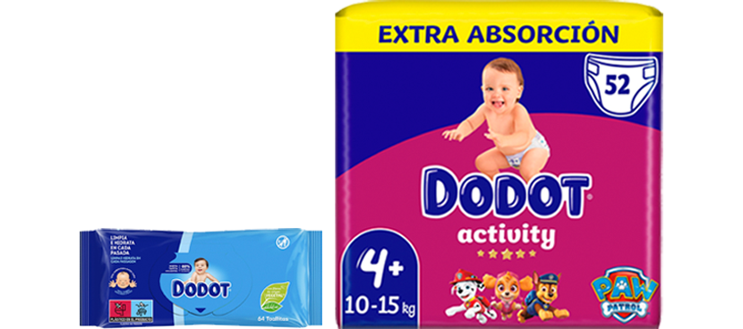 DODOT Pañales y toallitas