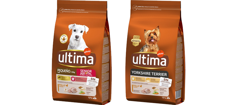 ULTIMA Pienso para perro minis, saco 1,5 kg