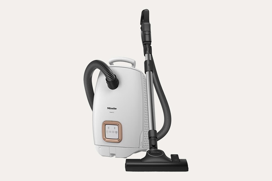 Aspirador com Saco Miele Guard L1 Allergy Filtro HEPA AirClean - Branco Brilhante