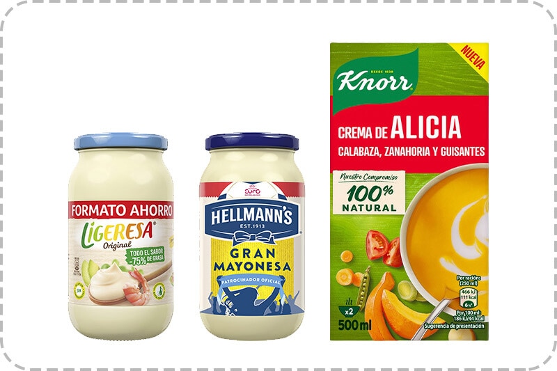 4€ de descuento por compra superior de 10€ en selección de salsas, cremas y sopas. Introduce este código al finalizar tu pedido DESPENSADTO. Exclusivo online