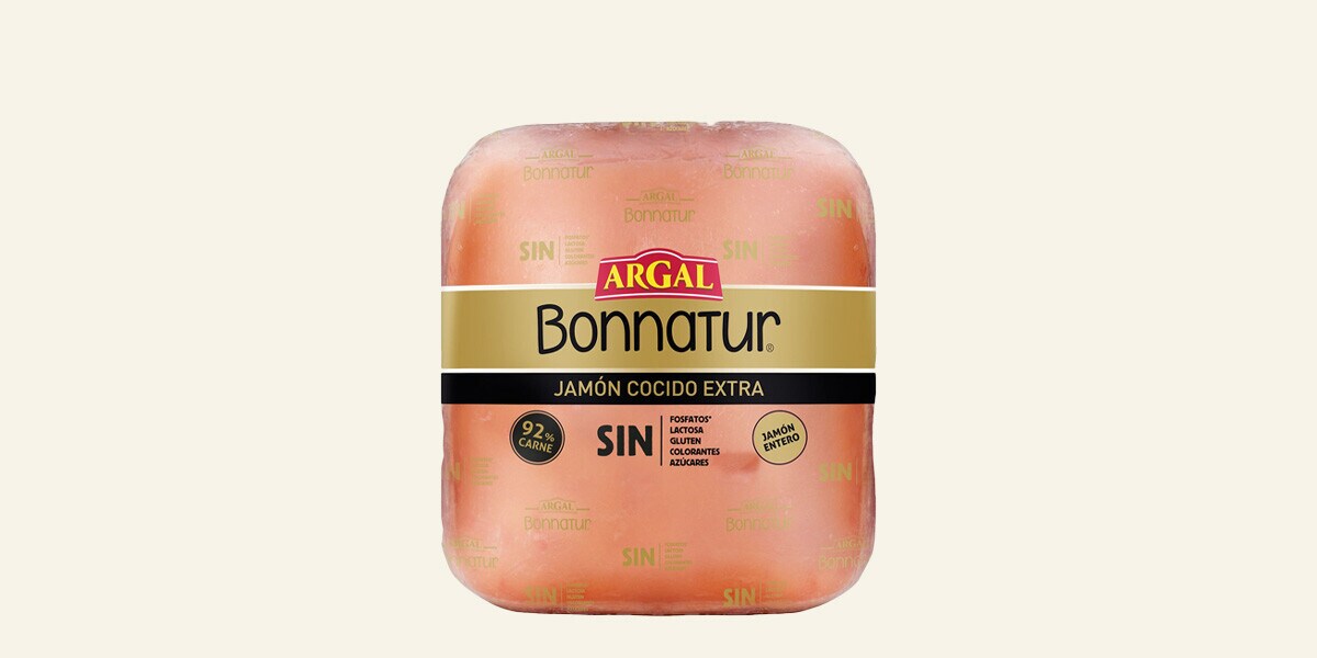 Jamón cocido extra ARGAL BONNATUR