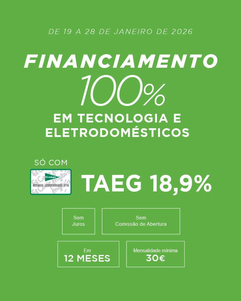 Financiamento 100% em Tecnologia e Eletrodomésticos