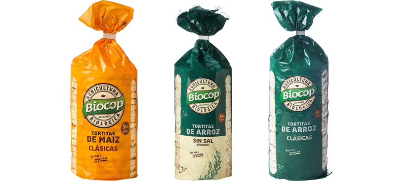 BIOCOP Tortitas ecológicas distintas variedades