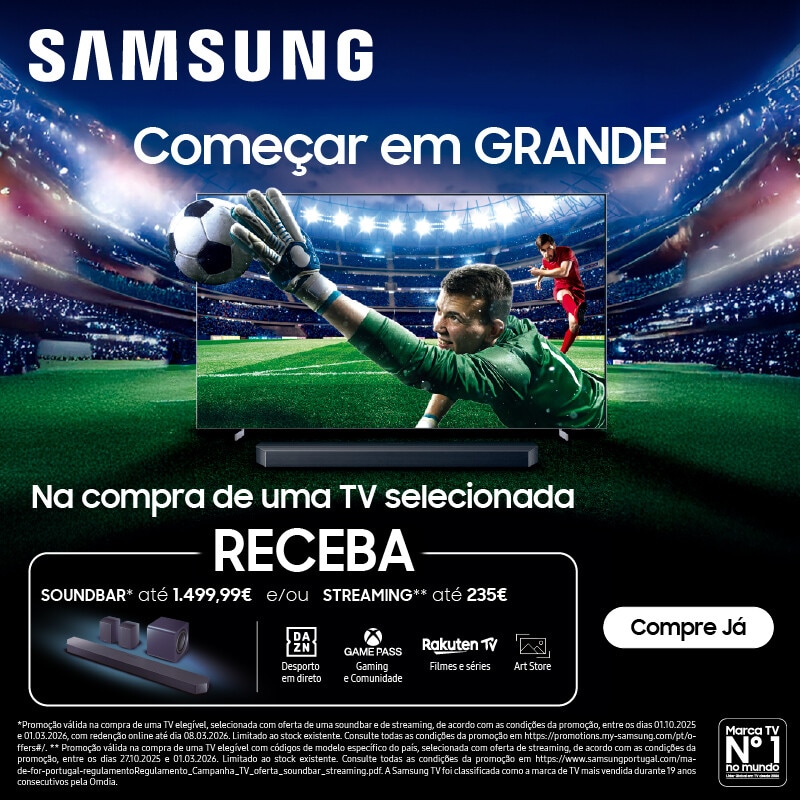 Campanha Samsung Oferta Soundbar | Streaming