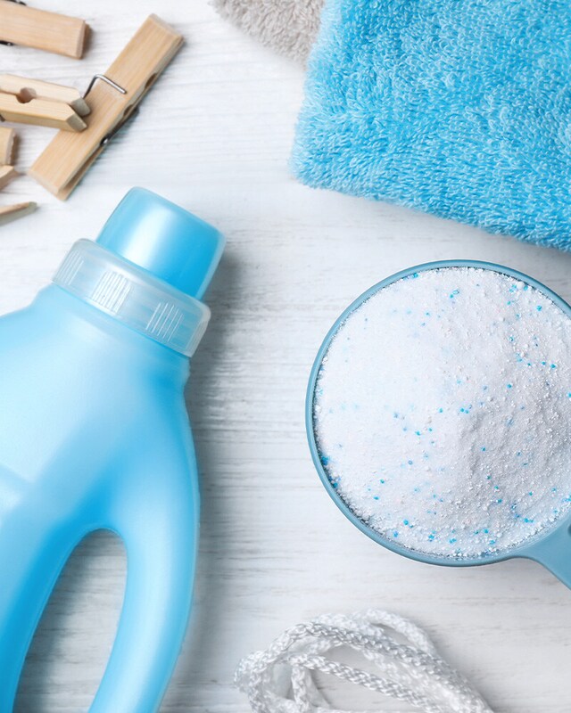 Detergentes para a roupa