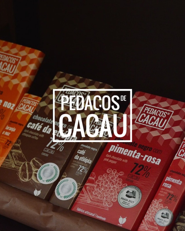 Pedaços de Cacau