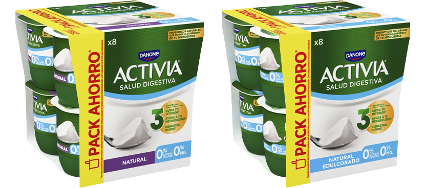 ACTIVIA Bífidus distintas variedades pack 8