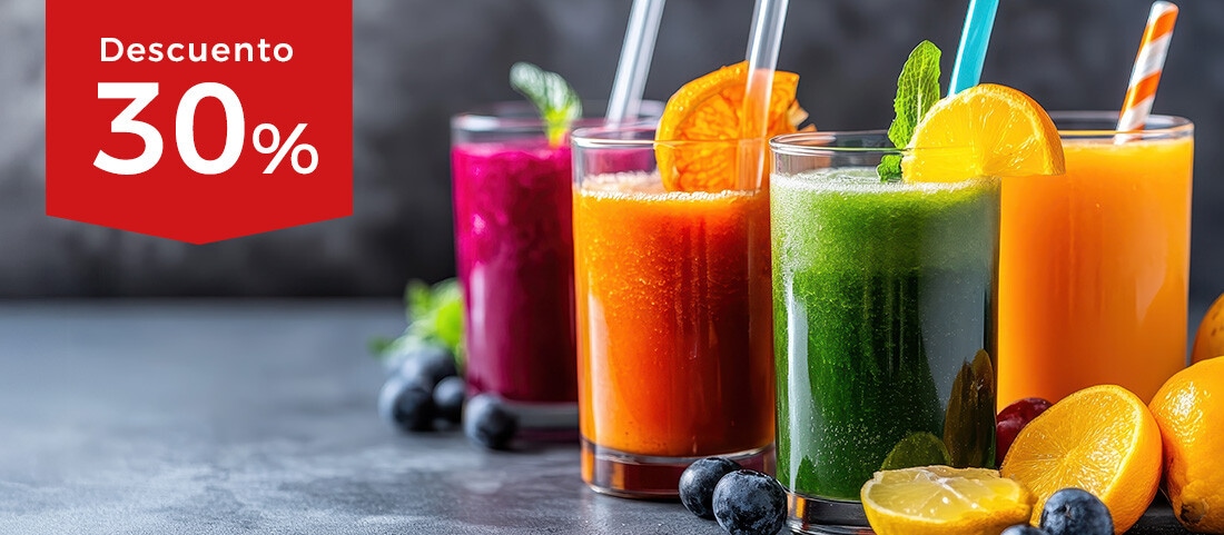 Zumos | 30% de descuento
