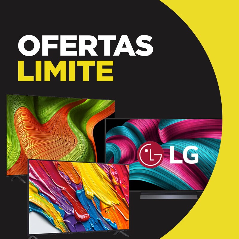 Ofertas Limite - Até -45% em televisores LG