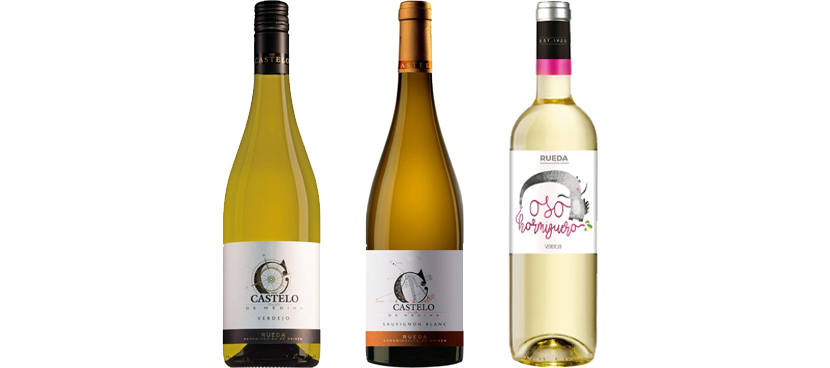 En selección de vinos blancos DO Rueda