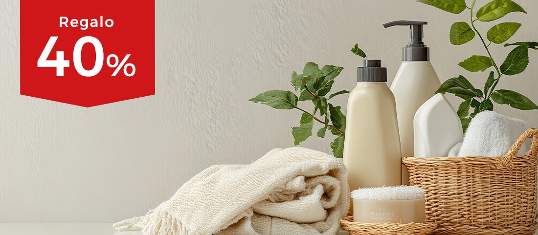 Limpieza y perfumería | 40% de regalo