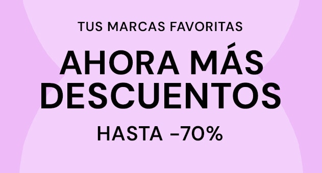AHORA MÁS DESCUENTOS | HASTA -70%