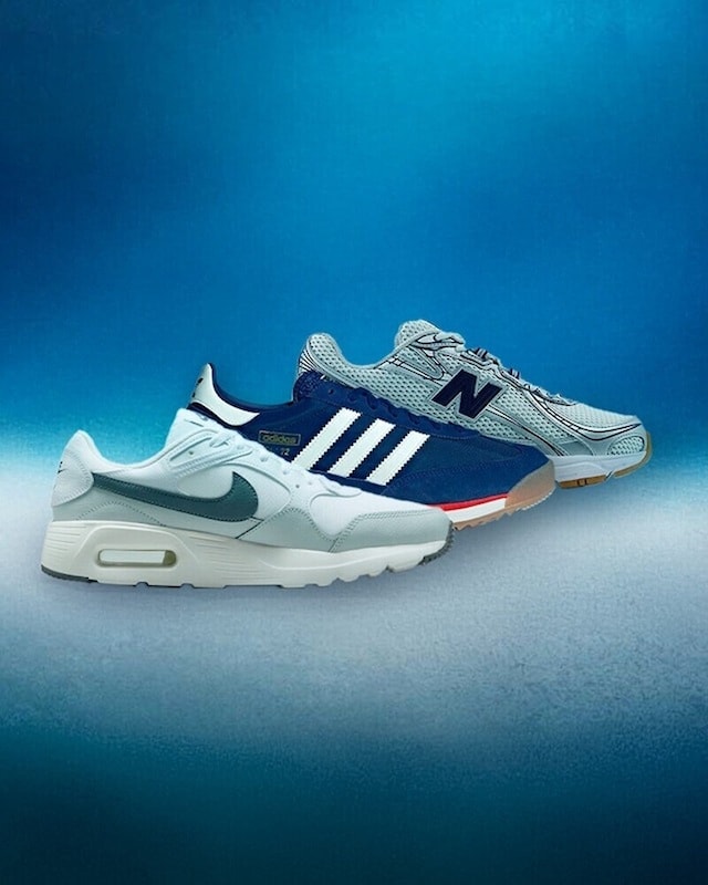 Sapatilhas Retro em Desporto