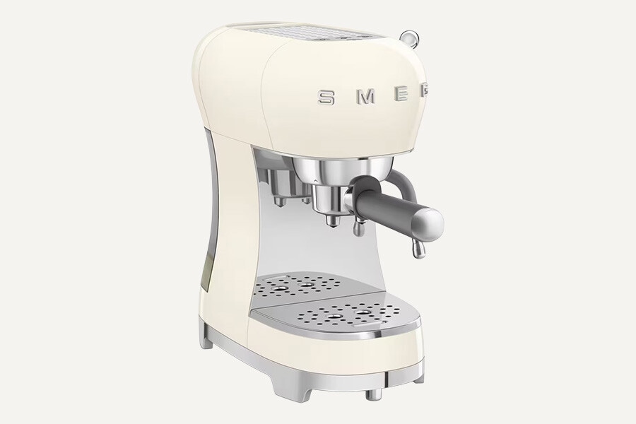 Máquina de Café Expresso Manual Smeg Anni 50 de 1350 W e de 15 bar
